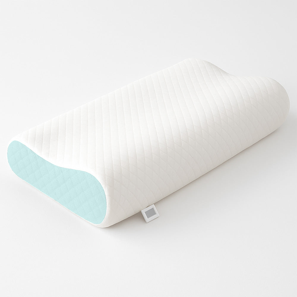 Premium Memory Foam Pillow Sky Blue