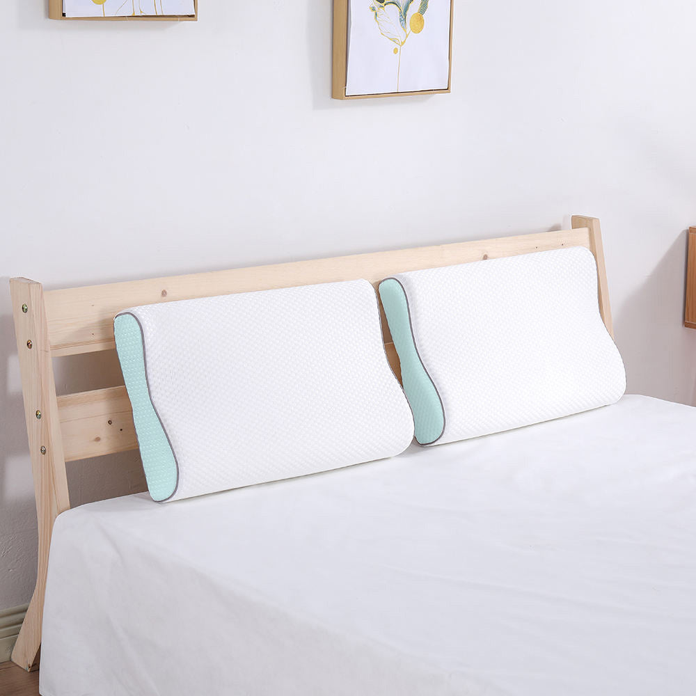 Premium Memory Foam Pillow Sky Blue