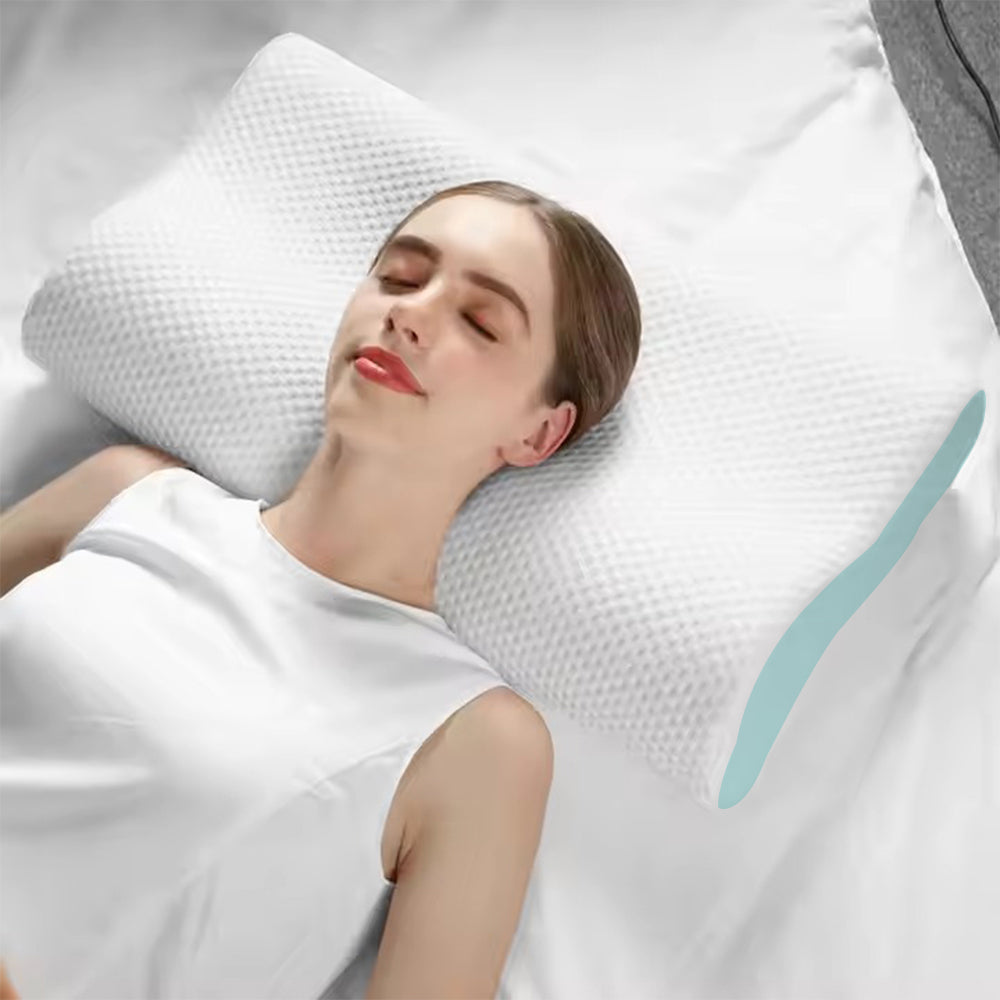 Premium Memory Foam Pillow Sky Blue